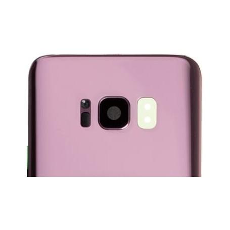 Vitre Arrière Rose Samsung S8 (G950F) avec Lentille Caméra