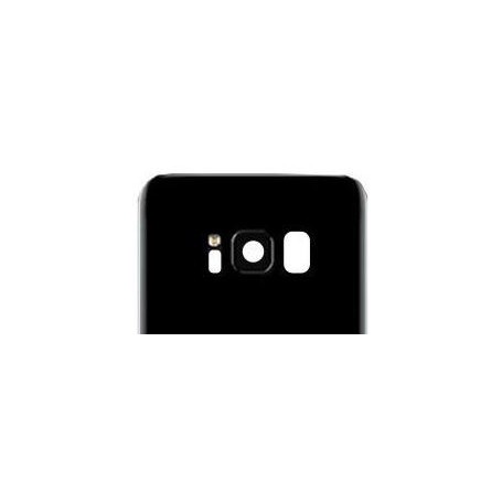 Vitre Arrière Noire Samsung S8 Plus (G955F) avec lentille caméra