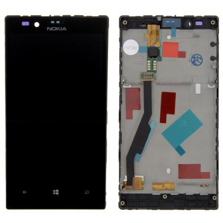 Vitre tactile + écran LCD prémonté avec chassis pour NOKIA Lumia 720