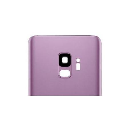 Vitre Arrière Violette Samsung S9 (G960F) avec Lentille Caméra