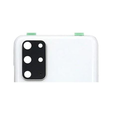 Vitre Arrière Blanche S20 Plus (G985F) Samsung avec Lentille Caméra
