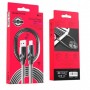 Borofone Câble Noir BU12 Micro USB 1,2 m Charge/ Sync 2.4A