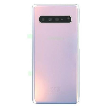 Vitre Arrière Argent S10 5G (G977F) Service Pack Samsung GH82-19500A