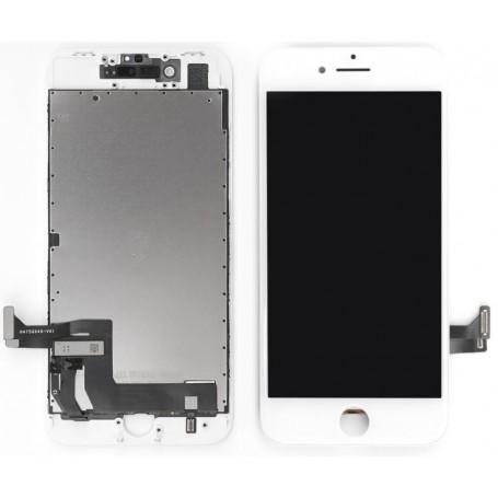 Ecran iPhone 8 / SE2 Blanc Gamme Starter Pré Assemblé Avec Adhésif
