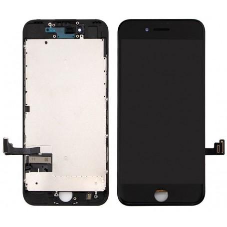 Ecran iPhone 7 Noir Gamme Super Premium Pré Assemblé Avec Adhésif