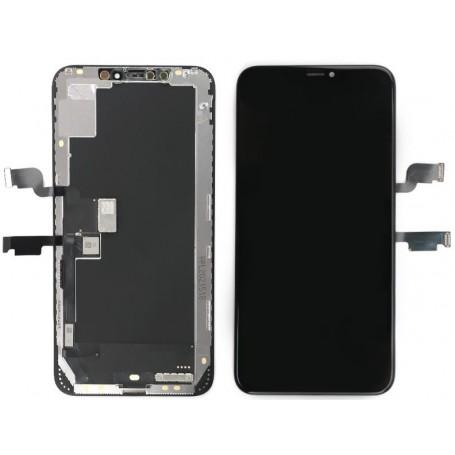 Ecran iPhone XS Max Noir Gamme Starter LTPS Avec Adhésif