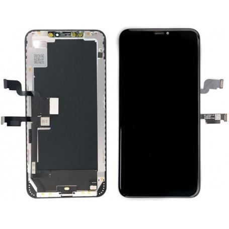 Ecran iPhone XS Max Noir Soft Oled Gamme Super Premium Avec Adhésif