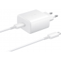 Samsung Original Chargeur USB C 45W/Cable USB-C Vers USB-C 5A 1m Sans Packaging