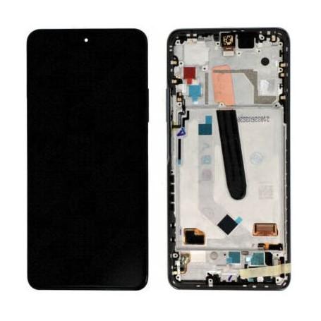 Ecran Complet Noir Xiaomi Mi11i 5G Oled Avec Chassis Gamme Ori Refurbee