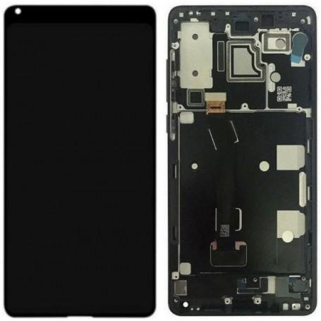 Ecran Complet Noir Xiaomi Mi Mix 2s Avec Chassis Gamme Super Premium