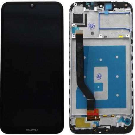 Ecran Complet Noir Huawei Y7 2019 Avec Chassis Gamme Super Premium