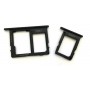 Tiroir Sim Noir J8 2018 (J810F) Samsung