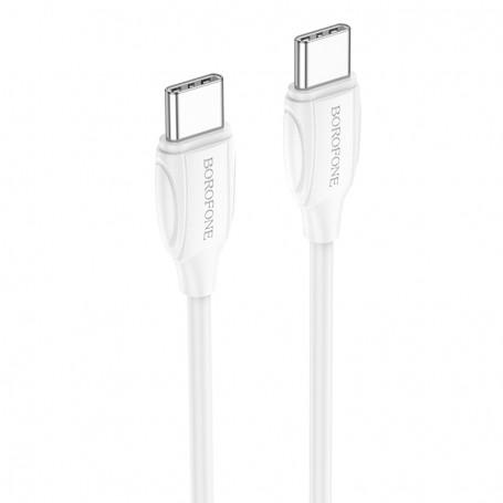 Borofone Câble BX19 Type C Vers Type C 60 Watts 1 m Charge