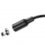 Borofone Câble Noir BX41 Magnétique Lightning 1 m Charge 2.4A