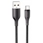 Borofone Câble Noir BX45 Type C 1 m Charge Rapide / Sync 3A