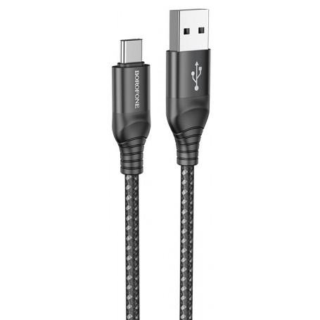 Borofone Câble Noir BX56 Type C 1 m Charge/ Sync 3A