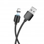 Borofone Câble Noir BX57 Magnétique Micro USB 1 m Charge/ Sync 2.4A