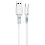 Borofone Câble Blanc BX62 Type C 1 m Charge Rapide 5A