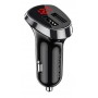 Borofone BZ15 Noir Auspicious Chargeur Allume-Cigare 4.8A - 2 Ports USB 2.4A