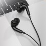 Borofone Ecouteurs Filaires Noir Type-C BM30 Pro avec microphone