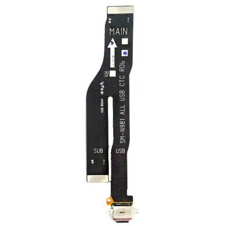 Connecteur de Charge Note 20 4/5G (N980F-N981F) Service Pack Samsung GH59-15304A