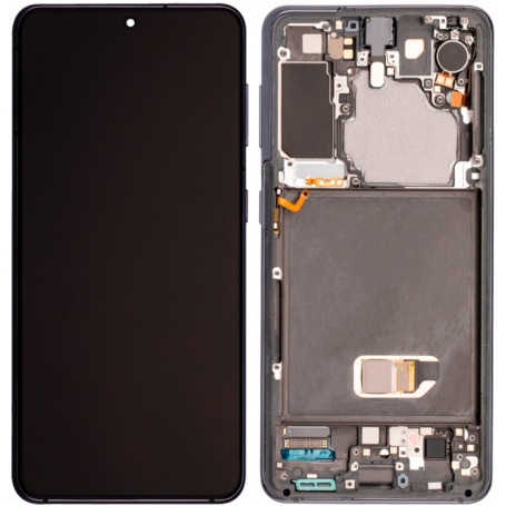 Ecran Gris S21 5G (G991B) Service Pack Samsung GH82-27255A/27256A