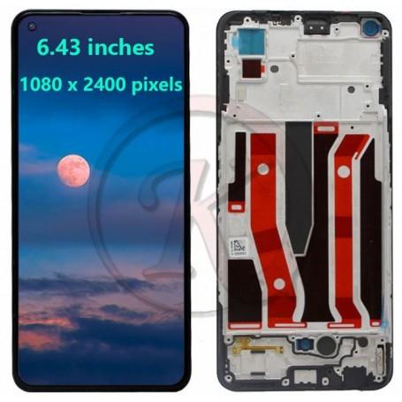 Ecran Complet Oppo A94 5G Oled Avec Chassis Gamme Ori Refurbee