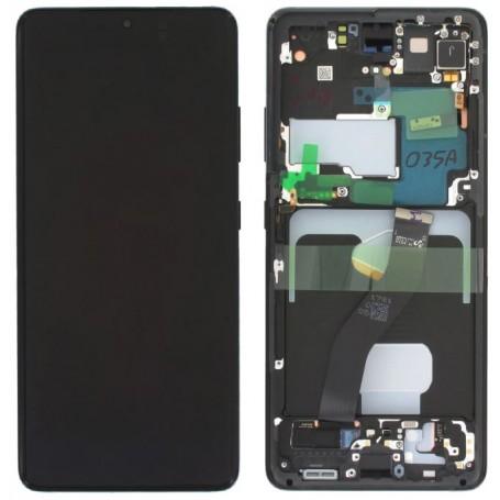Ecran Noir S21 Ultra 5G (G998B) Service Pack Samsung GH82-26035A - GH82-26036A