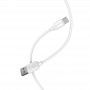 Borofone Câble Blanc BX14 Type C 3 m Charge/ Sync 2.4A