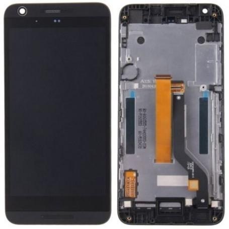 Ecran HTC Desire 626 G Complet Avec Chassis Noir Gamme Super Premium