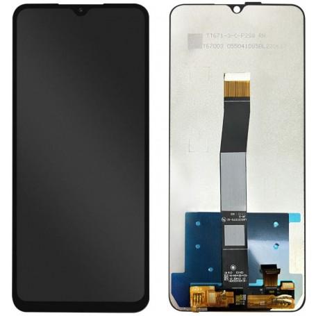 Ecran Complet Noir Xiaomi Redmi 10C Sans Chassis Gamme Super Premium
