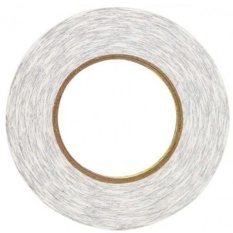 Adhesif 3M double face Blanc 5 mm
