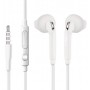 Ecouteur Jack 3.5 intra auriculaire micro bouton volume blanc compatible android