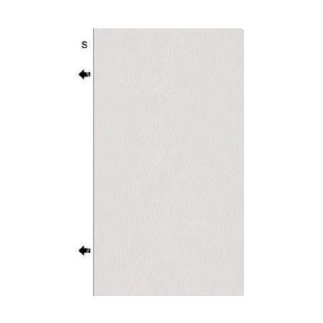 20 Films Arrières Aspect Cuir Blanc