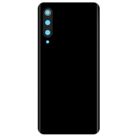 Vitre Arrière Noire Xiaomi Mi 9 Avec Lentille Caméra