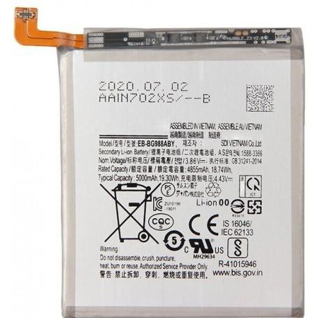 Batterie Galaxy S20 Ultra 4G / S20 Ultra 5G Samsung EB-BG988ABY