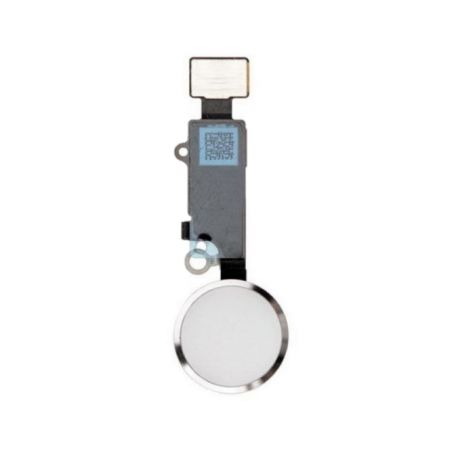Bouton Home Argent iPhone 7 Factice compatible 7/7P/8/8P
