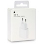 Chargeur Mural Apple Origine USB-C 20W MHJE3ZM/A Blanc (Boite)