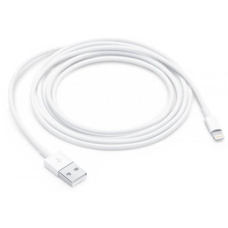 Câble Apple Origine USB vers Lightning (2m) MD819ZM Blanc ( Sans Boite)