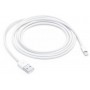 Câble Apple Origine USB vers Lightning (2m) MD819ZM Blanc ( Sans Boite)