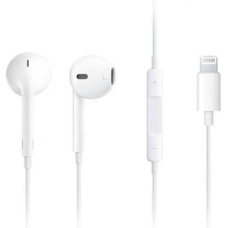 Ecouteurs EarPods Apple Origine MMTN2ZM/A Iphone Lightning Blanc (Sans Boite)