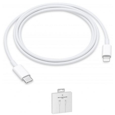 Câble Apple Origine USB-C vers Lightning (2m) MQGH2ZM/A Blanc (Boite)