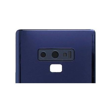 Vitre Arrière Bleue Note 9 (N960F) Avec Lentille Caméra