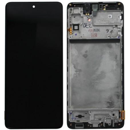 Ecran Noir M51 (M515F) Samsung Avec Chassis Gamme Ori Refurbee