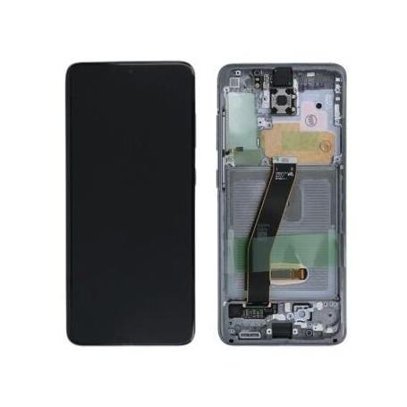Ecran Gris S20 (G980F) Samsung Oled Avec Chassis Gamme Ori Refurbee