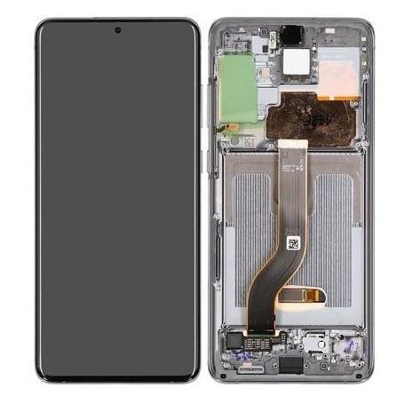 Ecran Gris S20 Plus (G985F) Samsung Avec Chassis Gamme Ori Refurbee