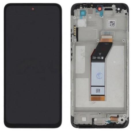 Ecran Complet Noir Xiaomi Redmi 10 2022 Avec Chassis Gamme Ori Refurbee