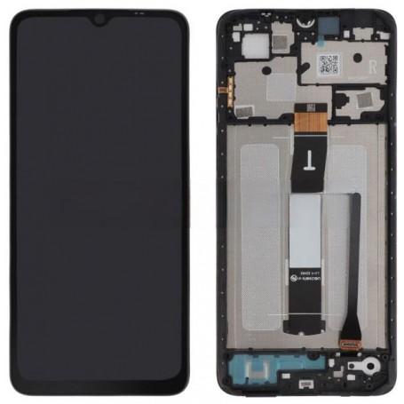 Ecran Complet Noir Xiaomi Redmi 12 C Avec Chassis Gamme Super Premium