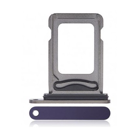 Tiroir Sim Double Violet iPhone 14 Pro/Pro Max