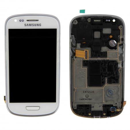 Ecran lcd + tactile complet blanc Samsung - I8190